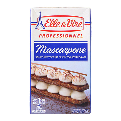 爱乐薇马斯卡波尼干酪995g*6盒