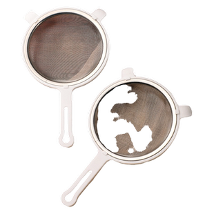 中药过滤神器药渣超细过滤勺汤药滤网漏勺熬制煎药304不锈钢40目