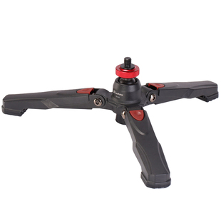 徕图Leofoto VD-04 三脚独脚架脚踩支撑腿底座便携反折快拆三脚撑VD-02