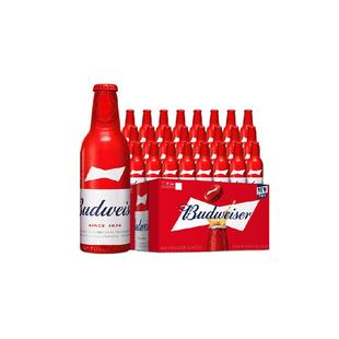 百威经典铝瓶拉格啤酒9.7°P铝罐整箱批发