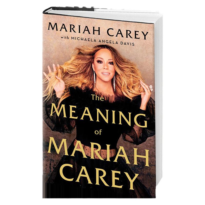 玛丽亚凯莉自传英文原版 The Meaning of Mariah Carey名人励志传记礼品精装生日礼物玛哲花蝴蝶搭Educated成为人生由我