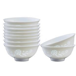 古镇陶瓷 景德镇高温瓷碗 家用饭碗 中式瓷碗礼盒 玲珑陶瓷碗