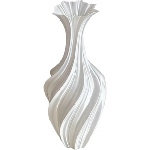 超好看绝美3D打印花瓶2025热卖网红爆款高级摆件鲜花插花法式艺术