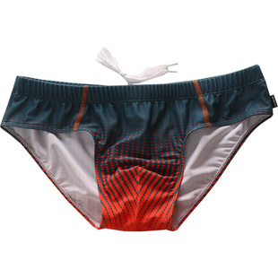 夏季新款潮流设计男士泳裤低腰性感泳裤运动健身男泳裤三角游泳裤