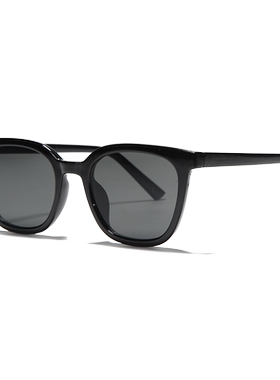 茶色墨镜男款潮大脸可配近视