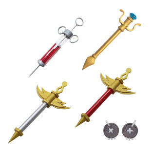 第五人格医生往昔光天使炽天使罪木蜜柑cos针筒定位针道具现货