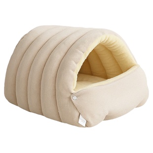 2026新款猫窝狗窝冬季加厚保暖四季通用可拆洗封闭式加绒宠物睡袋