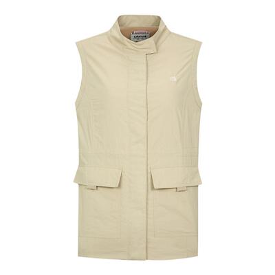 lafuma户外防泼水马甲女