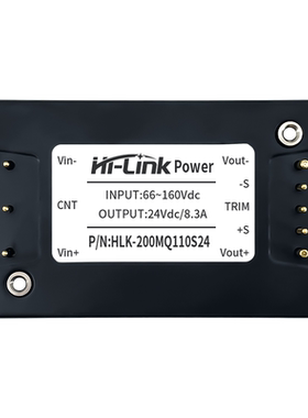 DC-DC半砖隔离电源模块75W-400W