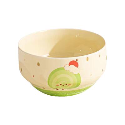 陶瓷釉下彩高颜值米饭碗4只装