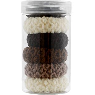 高马尾发圈女2026新款高端发绳皮套高弹力耐用头绳扎头橡皮筋头饰