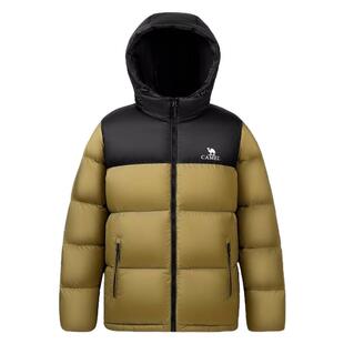 骆驼火山情侣款羽绒服