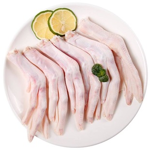 顺丰包邮鸭掌生鲜大号新鲜鸭爪冷冻批发鸭脚鸭爪生鲜商用