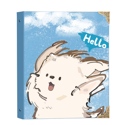 A4活页相册3寸明星小卡车票收纳