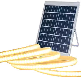 三轮车摆摊灯夜市灯太阳能充电款灯带led灯条户外地摊彩灯氛围灯