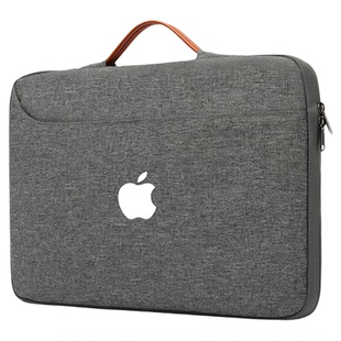 适用于苹果Apple Mac Book手提电脑包防泼水男女通用休闲简约款出行更实用 180°全开设计13寸防震电脑手提包