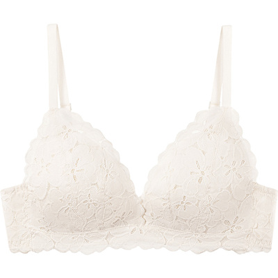 小胸天菜升杯秒聚拢颜值蕾丝文胸