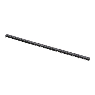 排针2.54 2.54mm间距 180度直针1X40P单排立式 Header连接器 插座