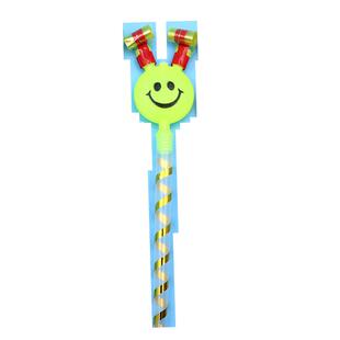 大号笑脸吹龙卡通创意吹龙吹吹卷口哨玩具儿童幼儿园生日派对道具