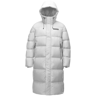 企鹅联名骆驼极寒羽绒服中长款女25冬新款防寒加厚保暖过膝外套男