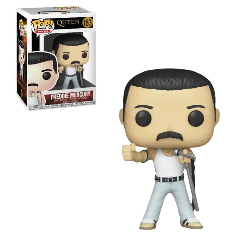 皇后乐队FreddieMercury手办