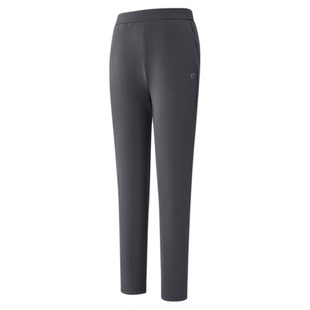 必迈秋冬加绒跑步裤男户外保暖裤女锥型运动薄绒休闲长裤运动裤