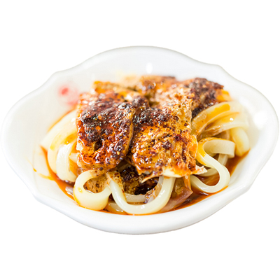 再回首高担酿皮兰州特色小吃