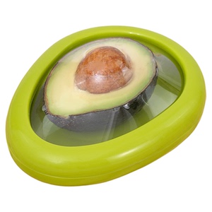 水果保鲜盒硅胶收纳盒柠檬牛油果保存盒食品级冰箱储存透明薄膜防