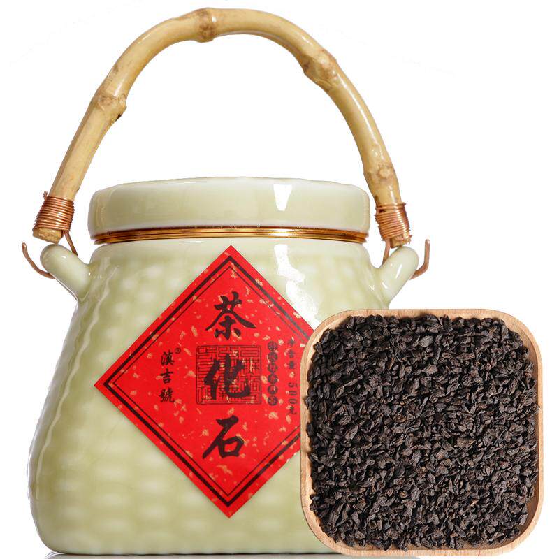 滇吉号碎银子糯香特级茶化石500g