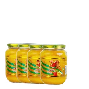罐头510克*4瓶深夜小零食休闲食品开胃应季鲜果罐装优选烘焙果肉