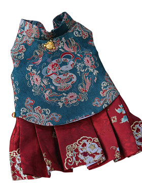 小狗狗衣服宠物服装小型犬中国风