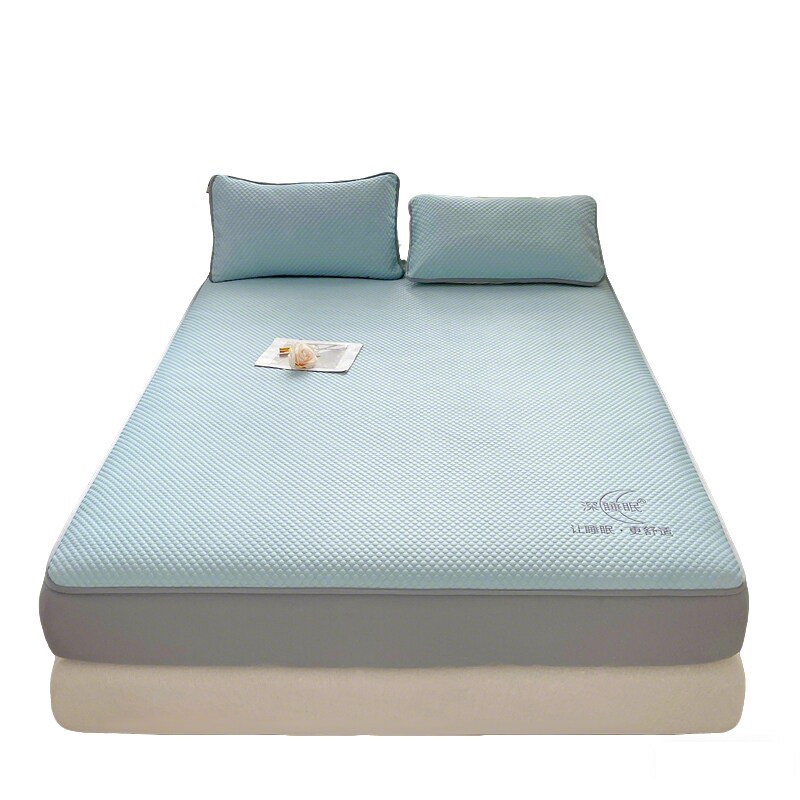 A类母婴级冰丝凉席床笠三件套夏季凉感席梦思豆豆席保护套软席子
