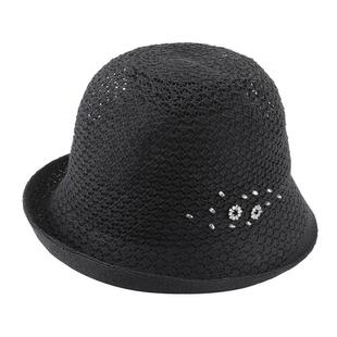 和纸防晒帽子女士夏季渔夫帽女防紫外线太阳帽2025新款百搭礼帽女