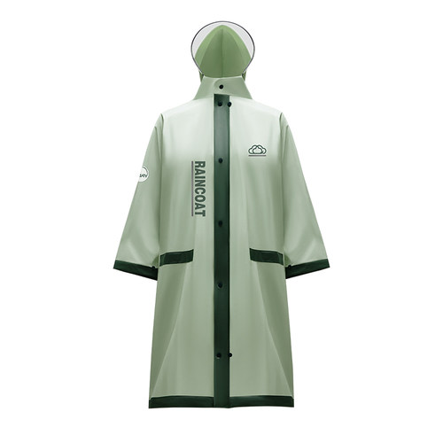 佑美儿童雨衣长款全身防暴雨小学生上学专用男孩女孩带书包位雨披