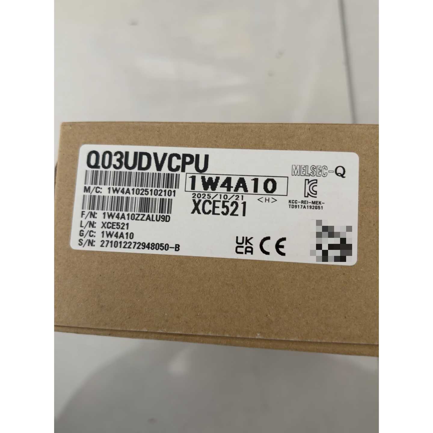 议价MELSEC-Q系列Q03UDVCPU CPU模块适用 - 实物图