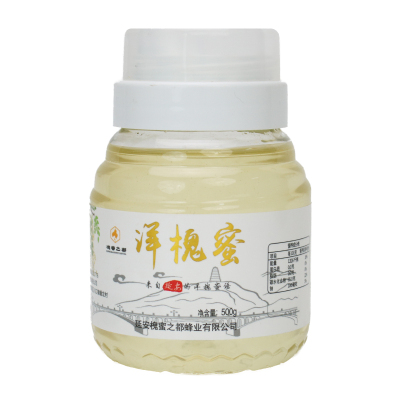 延安槐花蜜无添加纯正野生水白洋槐蜂蜜正宗香甜陕北老槐蜜500g