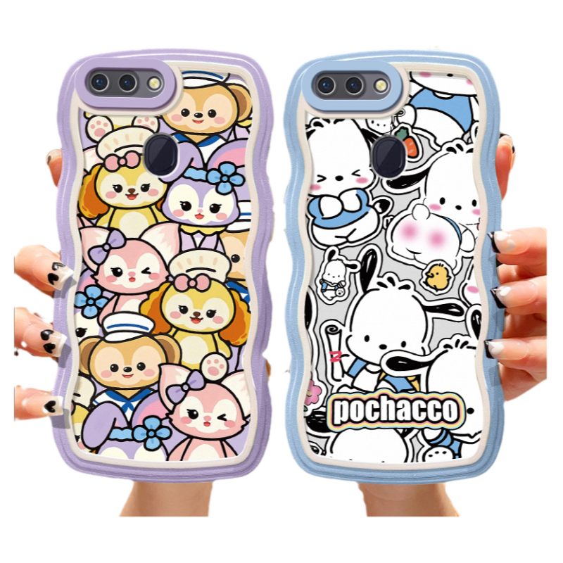 适用OPPO R11St手机壳学生动漫新款oppi r11s可爱少女款0ppo r11splus保护套r11spius个性卡通波浪opopr硅胶
