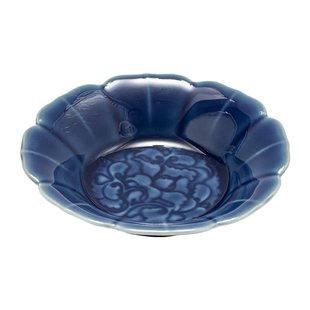 小号高脚盘下午茶点心盘陶瓷茶点盘宋代小吃碟禅意复古家用糕点盘