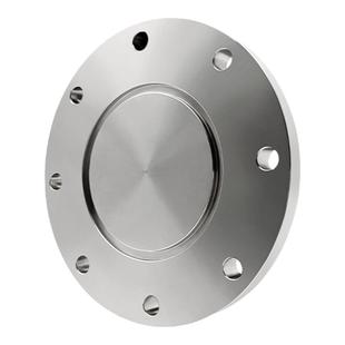 ISO-F高真空盲板304不锈钢63法兰80片100固定160堵头200挡板250盘