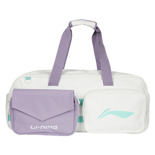 李宁羽毛球包单肩手提式运动收纳包大容量独立鞋仓干湿分离球拍包