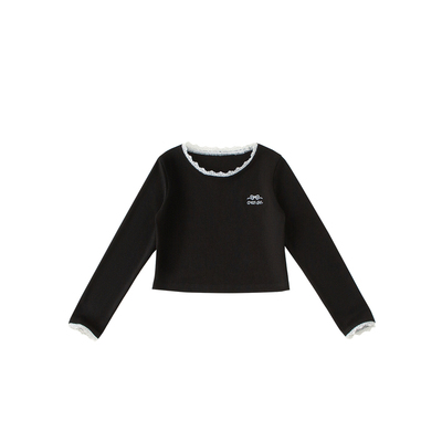 INSbobo儿童T恤休闲蝴蝶结T恤