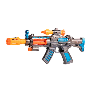 儿童玩具枪男孩电动仿真声光冲锋枪喷雾喷火机关枪手枪3一6岁宝宝