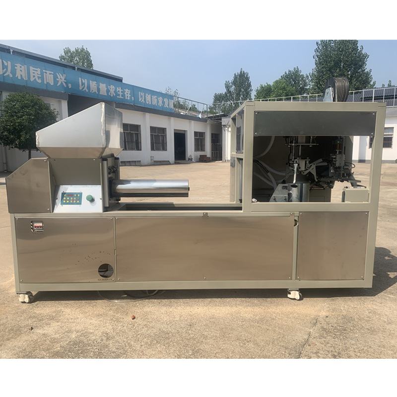 香菇平菇羊肚菌天麻茯苓全自动装袋机食用菌数控回旋装扎一体机