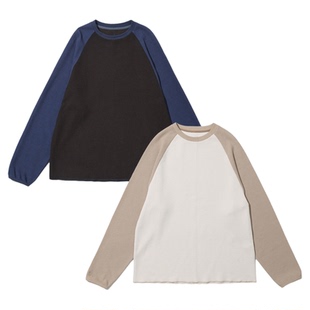 【PacShop】.pac 基础华夫格插肩长袖 EVERYDAY WAFFLE L/S TEE