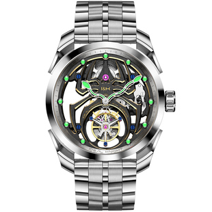 I&K理想骑士品牌新款真陀飞轮机芯镂空男款户外运动潮流男表十大