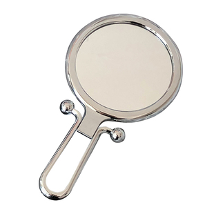 简约ins小镜子可立可放大便携双面镜高级感手持化妆镜桌面梳妆镜
