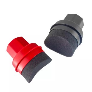 汽车轮胎上蜡海绵轮胎上光刷轮胎蜡刷子轮胎上蜡刷打蜡刷蜡擦工具