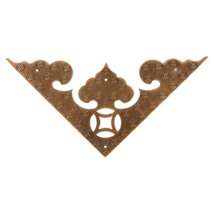 中式仿古纯铜大门背景墙包角角花老式木门桌子衣柜门包边装饰护角