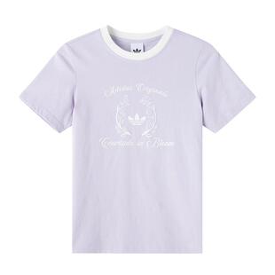阿迪达斯女装2026夏季新款SS TEE W CC 亲肤运动短袖T恤KY5735
