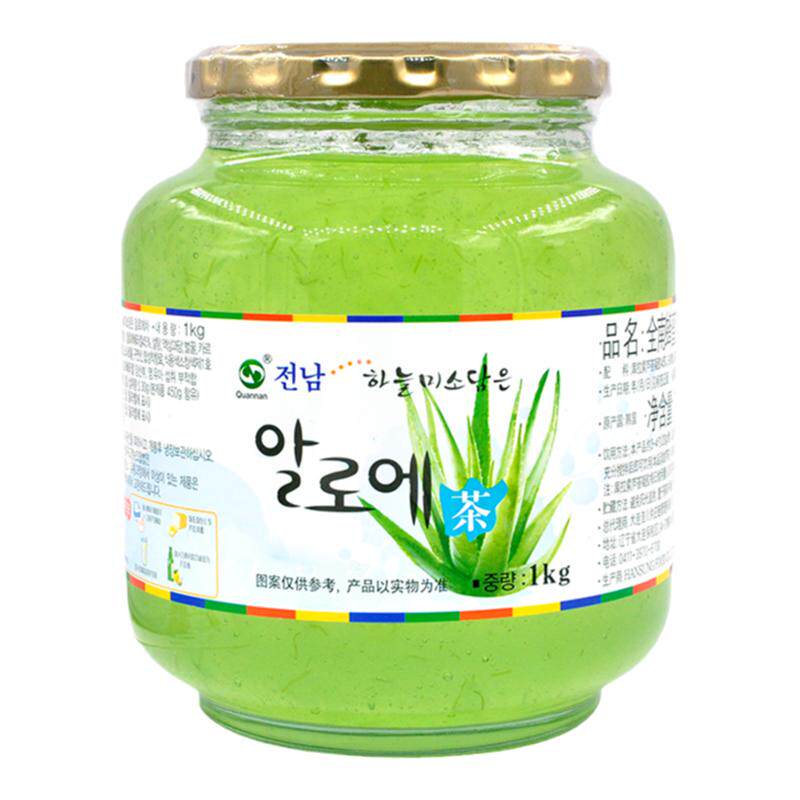 韩国进口全南蜂蜜芦荟茶1kg